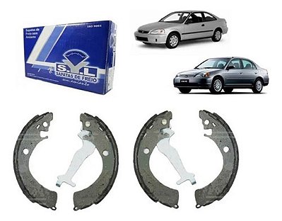 Sapata De Freio Traseiro Civic Todos 1999 2000 2001 2002