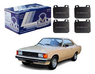 Pastilha Freio Diant Syl Caravan Comodoro Opala 1979 A 1992