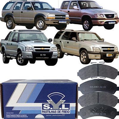 Pastilha Freio Dianteira Original Chevrolet S10 4x4 2.5 2001