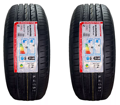 Kit 2 Pneus 205/60r15 91v Eurovis Sport 4 Roadstone Aro 15