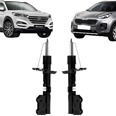 Par de Amortecedor Dianteiro Nova Tucson Kia Sportage 2017 em diante Originais Mando