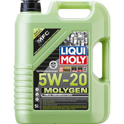 Óleo  5w-20 Com Redutor Atrito Liqui Moly Molygen 5l 8540
