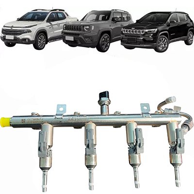 Kit Flauta com Bicos Renegade Compass Commander Pulse Toro Fastback T270 1.3 7094706 - 46355953