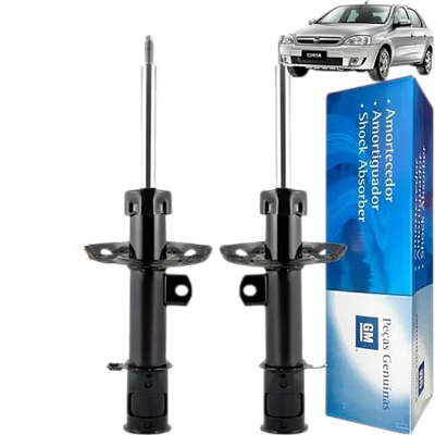 Par Amortecedor Dianteiro Novo Corsa 2006 A 2012 Original Gm 93383803 93383804