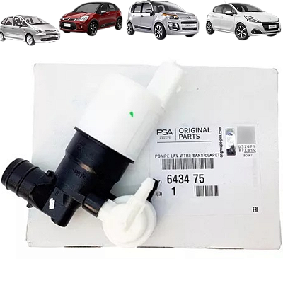 Bomba Limpado Esguicho Peugeot 206 207 307 308 C3 Original 643475