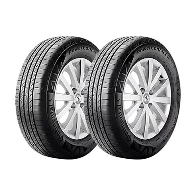 Kit De 2 Pneus Continental Powercontact 2 P 195/60r15 88 H