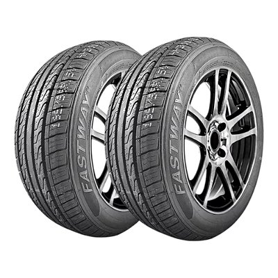 Kit De 2 Pneus 185/60r15 84h Xbri Fastway P6