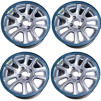 Jogo Roda Liga Leve Aro 15 Orig Ford Ecosport 2013 A 2021 Prateado