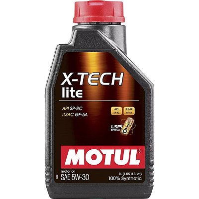 Óleo Para Motor De Carro Motul X-tech Lite Sae 5w30 1l
