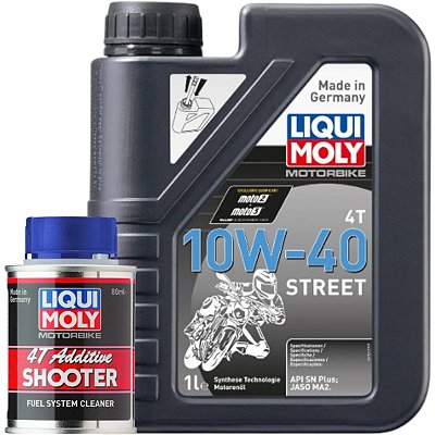 Liqui Moly Motorbike 4t 10w40 Street 1l Óleo + Aditivo 1521-7837