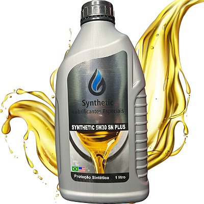 Óleo 5w30 Sintético Api SN Api SN Plus 1 Litro Synthetic