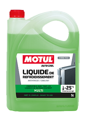 Fluido De Arrefecimento Motul LR MULTI -25°C 5 Litros