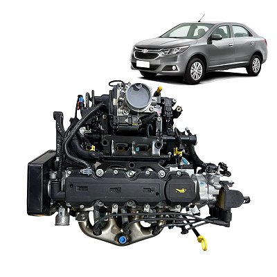 Motor Cobalt 1.4 GM Completo com Chicote 2015 a 2015 24580780