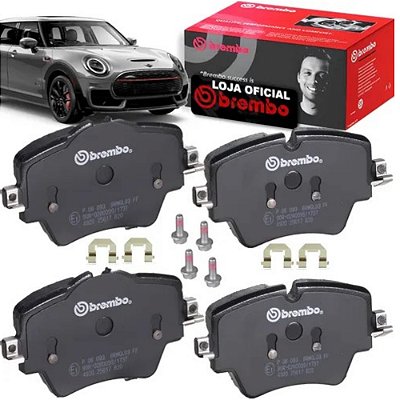 Pastilha Freio Dianteiro Brembo 320i G20 Série X1 X2 X3 X4 Z4 Mini Cooper S P06093