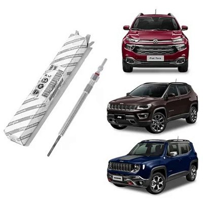 Vela Aquecedora Original Fiat Toro Jeep Compass Renegade - UNIDADE 55200755