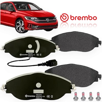 Pastilha Freio Dianteiro Brembo Cerâmica Jetta 2.0 2023 2024