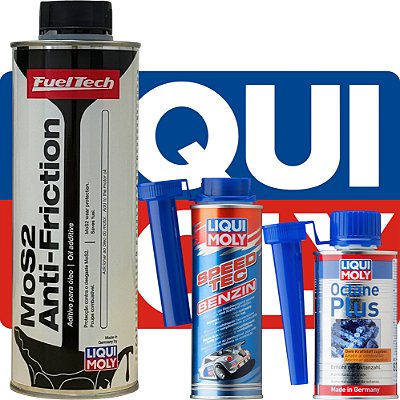 Kit Liqui Moly Alta Perfamace Fueltech Mos2 Octane + Speed Tec 32134-8355-3720