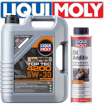 Óleo Motor 5w30 4200 Longlife Ill  Liquid Moly 5l Oil Additiv - 8973-2500