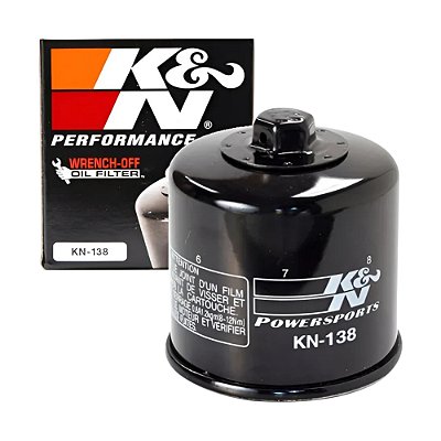 Filtro De Oleo K&n Kn-138 Suzuki Gsx 1300 Hayabusa 2008/2018