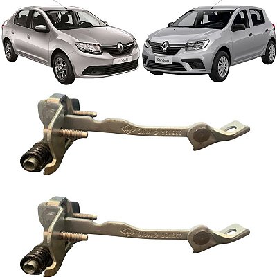 Limitador Da Porta Sandero Logan 2014 Acima Original Renault 804302559R
