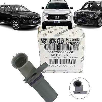 Sensor Rotação Renegade Compass Toro 2.0 16v Diesel Original 46798345