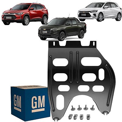 Protetor de Carter Onix Tracker Montana Turbo e Aspirado Original 26355513