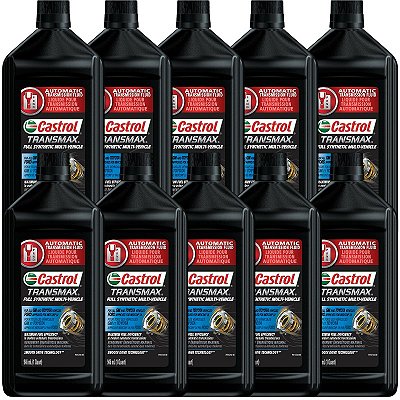 10 Óleo Cambio Auto Castrol Transmax Tqm Sp3 Dexron Vi