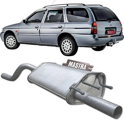 Escapamento Silencioso Traseiro Escort SW 1.6 1.8 16V 1997 a 2003 FR3223T