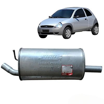 Escapamento Silencioso Ford Ka 1.0 8v 1997 A 98 Mastra FR3401T