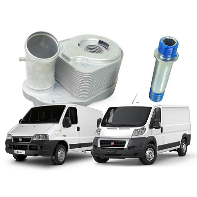 Radiador Resfriador Oleo Trocado Calor Jumper Ducato 2.3 16v 5801555580 5801630224 504375378 504086855 504050068 1609285