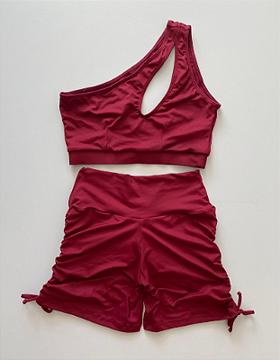 Conjunto Aura Bordô