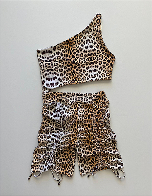 Macaquinho Queen Animal Print