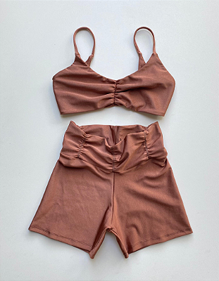 Conjunto Talent Terracota