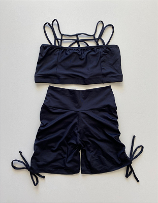 Conjunto Gold Preto