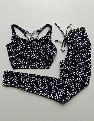 Conjunto Passion Oncinha Preta