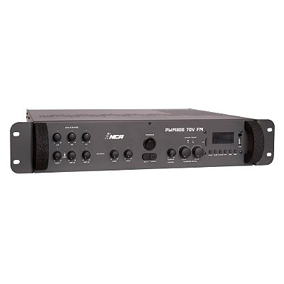 Amplificador de Sonorização de Ambiente 600W PWM 300 70V FM - NCA