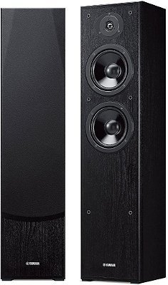 CONJUNTO CAIXAS YAMAHA TORRE NS-F51BL PAR - HOME THEATER