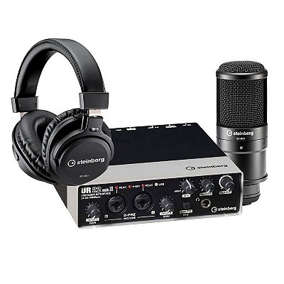Interface De Áudio Steinberg  Mk2 | Usb | Midi - Kit de Gravação (YAMAHA HOME STUDIO)
