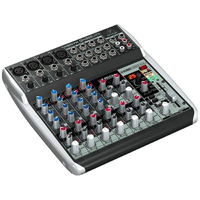 Mesa De Som Analógica Com 12 Canais XENYX QX1202 USB - BEHRINGER