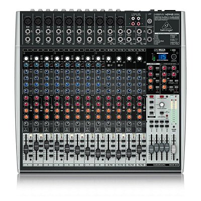 Mesa De Som Analógica Com 24 Canais XENYX X2442 USB - BEHRINGER