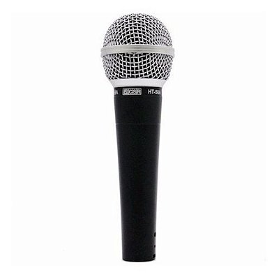 Microfone Dinâmico Com Fio HT58A - CSR