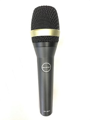 Microfone Vocal Dinâmico SK-MD5 com Cabo e Cachimbo - Skypix