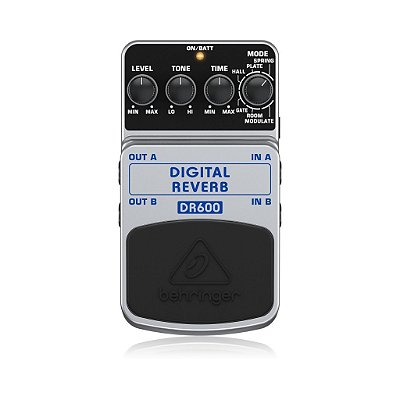 Pedal de Reverb Para Guitarra DR 600 - BEHRINGER