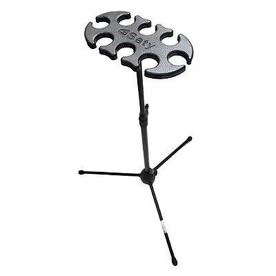 Pedestal de Descanso para 8 Microfones SDM-08 - SATY