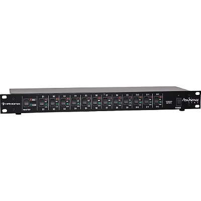 Setorizador de Áudio Preto AMBIENCE LINE SH-1012 - HAYONIK