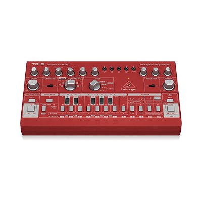 Sintetizador Analógico com Poly Chain TD-3-RD - BEHRINGER