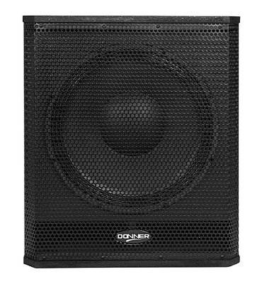 SubWoofer Ativo 625W RMS 15A SB - DONNER