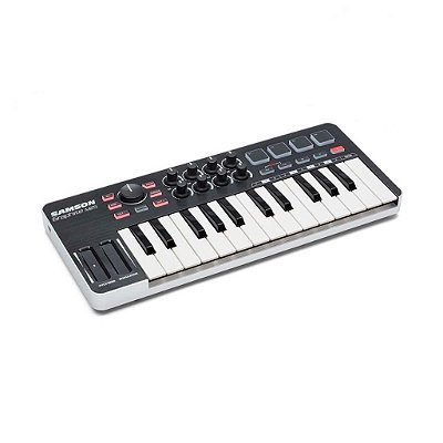 Teclado Controlador Midi USB GRAPHITE M25 - SAMSON
