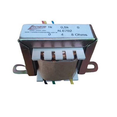 Transformador De Linha 70V 4/8 OHMS 6702- LIDER