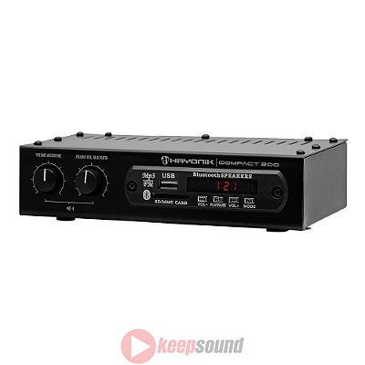 Amplificador de Ambiente 20W COMPACT 200 - HAYONIK